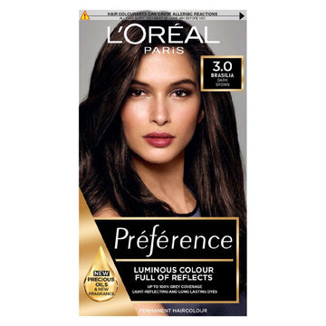3 Brasilia Dark Brown Permanent Hair Dye